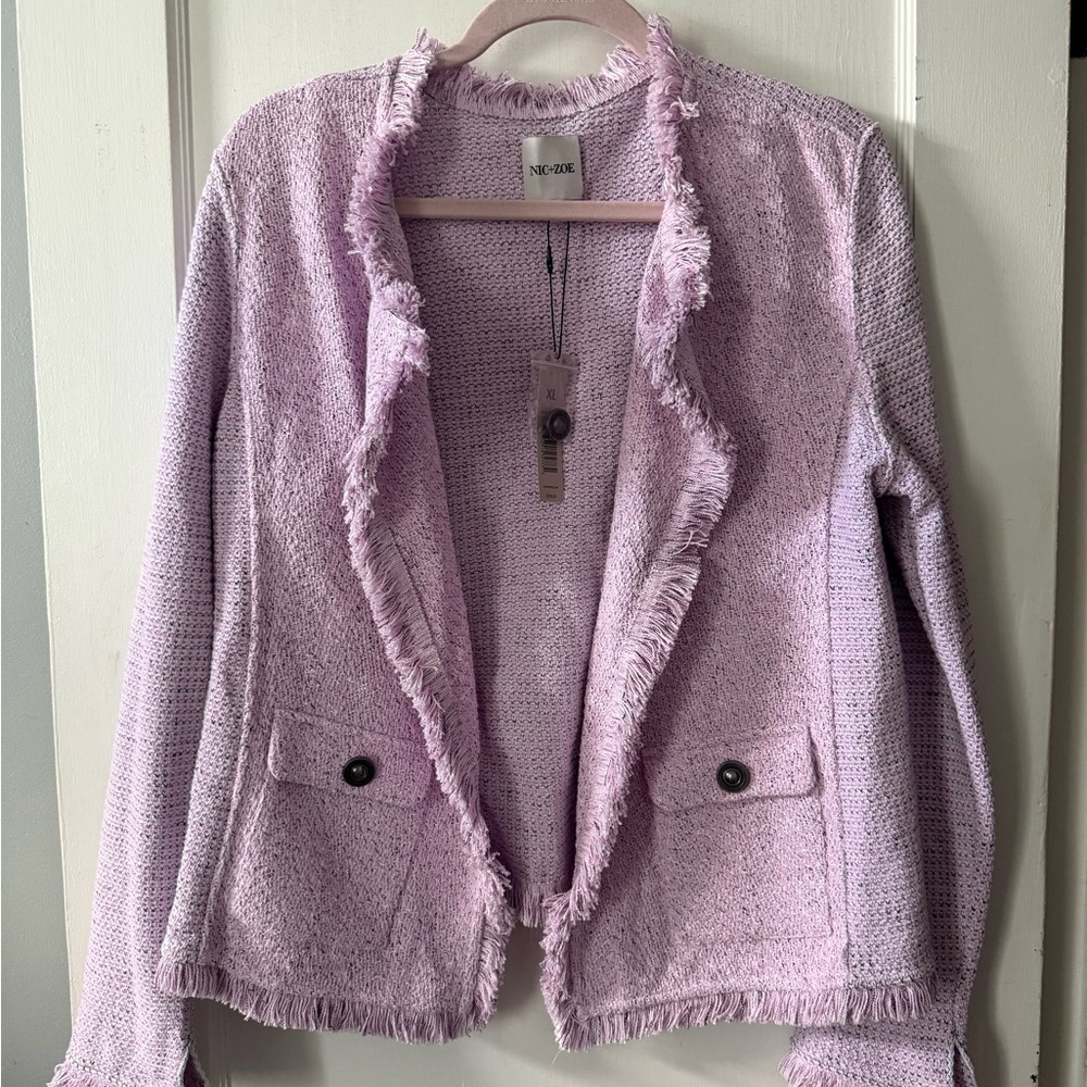 New! NIC+ZOE Tulip Textured Blazer